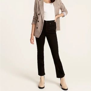 JCrew high rise crop flare Jean